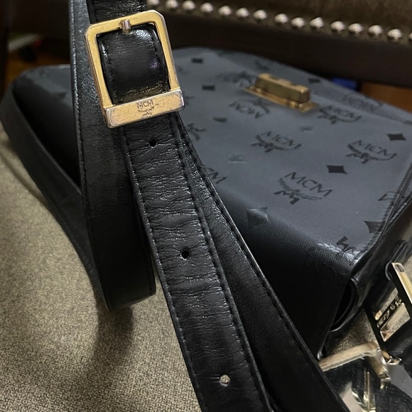 MCM black shoulder bag VINTAGE - Picture 10 of 11